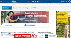 Desktop Screenshot of cronista.com
